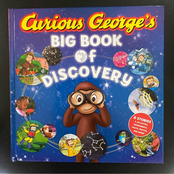 ⭐️HP⭐️🆕📚Curious George’s Big Book of Discovery - Picture 2 of 4